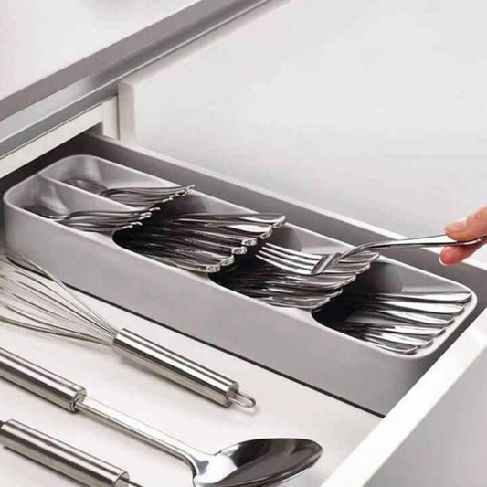 Compact Cutlery Utensils Organiser