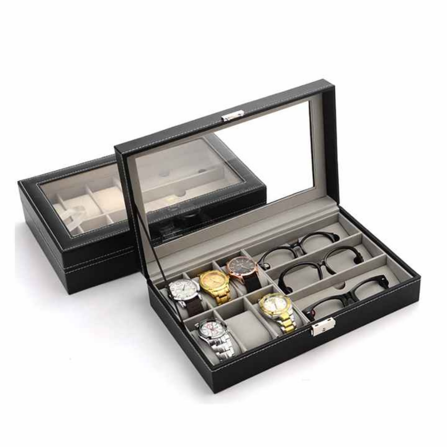 Transparent Display Watch Box