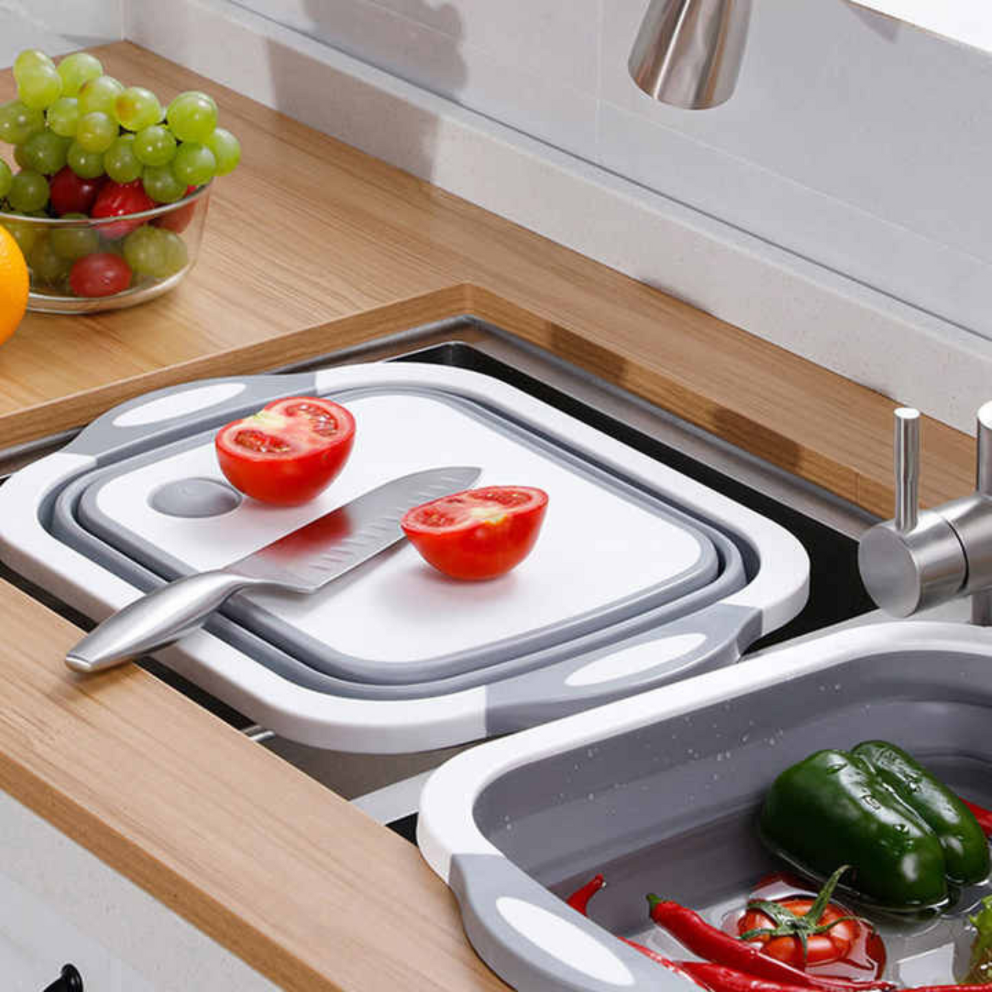 3 in 1 Collapsible Chopping Board