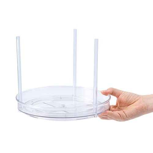 Lazy Susan 2-tier Acrylic Turntable