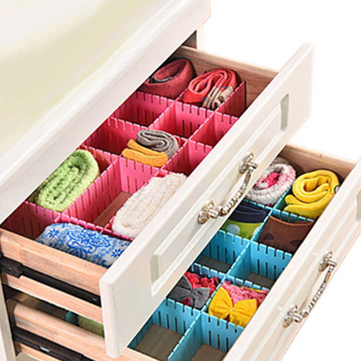 Adjustable 8 Strips Drawer Divider