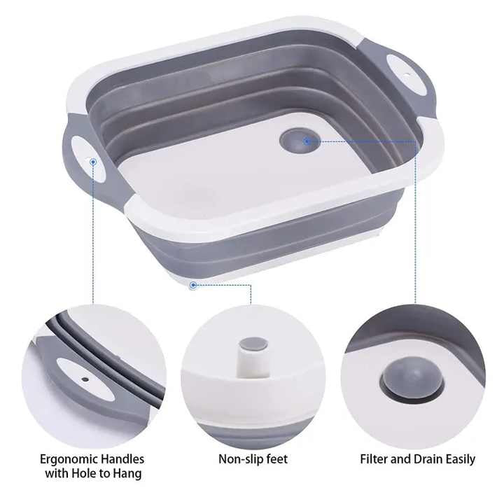 3 in 1 Collapsible Chopping Board