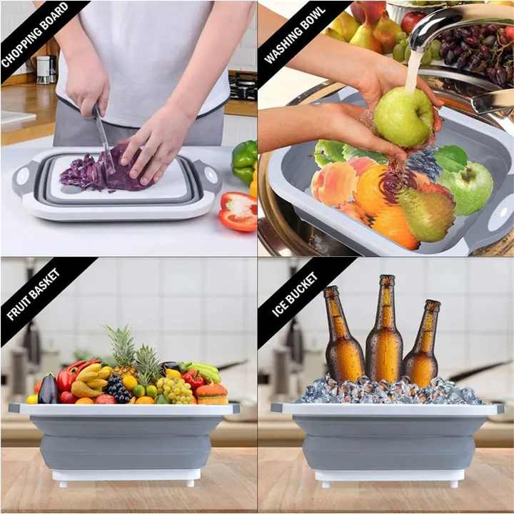 3 in 1 Collapsible Chopping Board