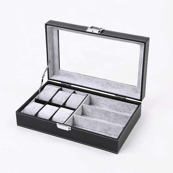 Transparent Display Watch Box