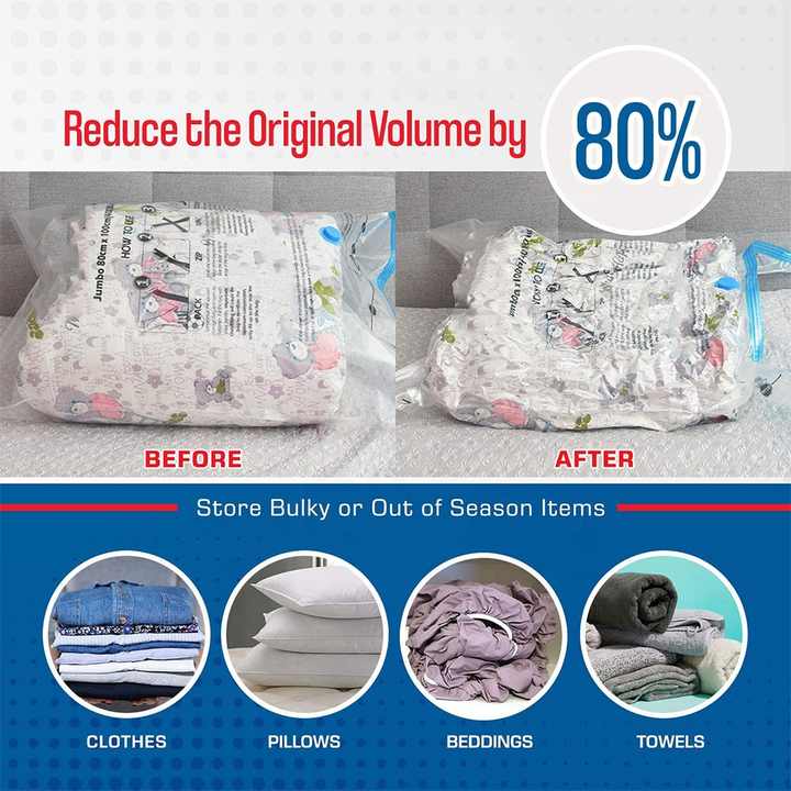 Vaccum Bags - Clothes Storage Bags