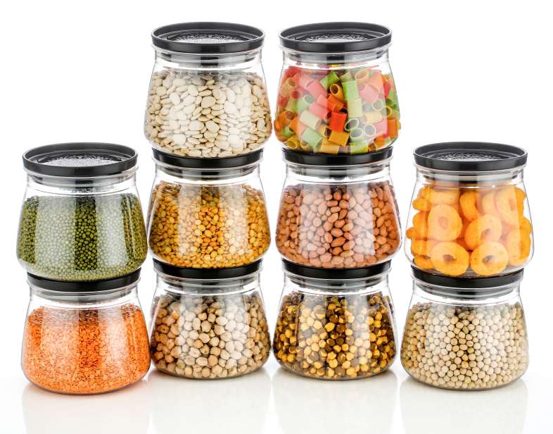 Matka Jar with Air Tight & Leak Proof Lid (Set of 6)