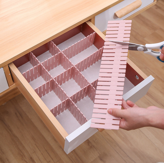 Adjustable 8 Strips Drawer Divider