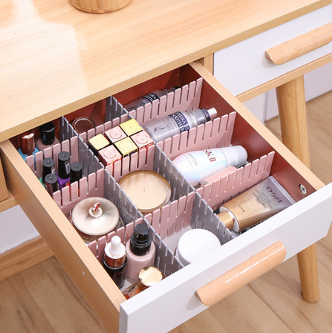 Adjustable 8 Strips Drawer Divider