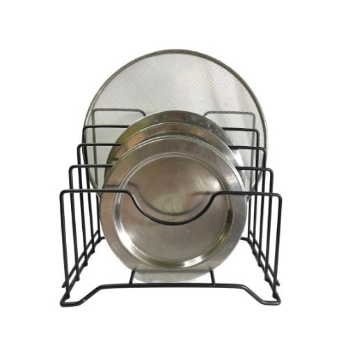 Storage Rack for Kitchen Pan Covers